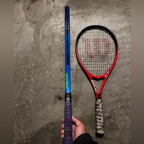 Tennis racquet 2pcs - Picture 3 of 4